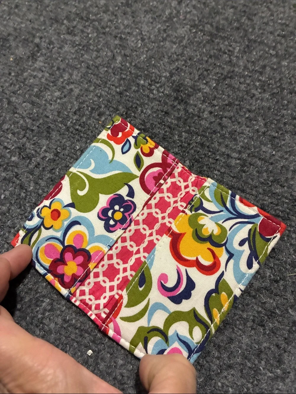 👜 Vera Bradley HOPE GARDEN Coin Purse & Card Wallet